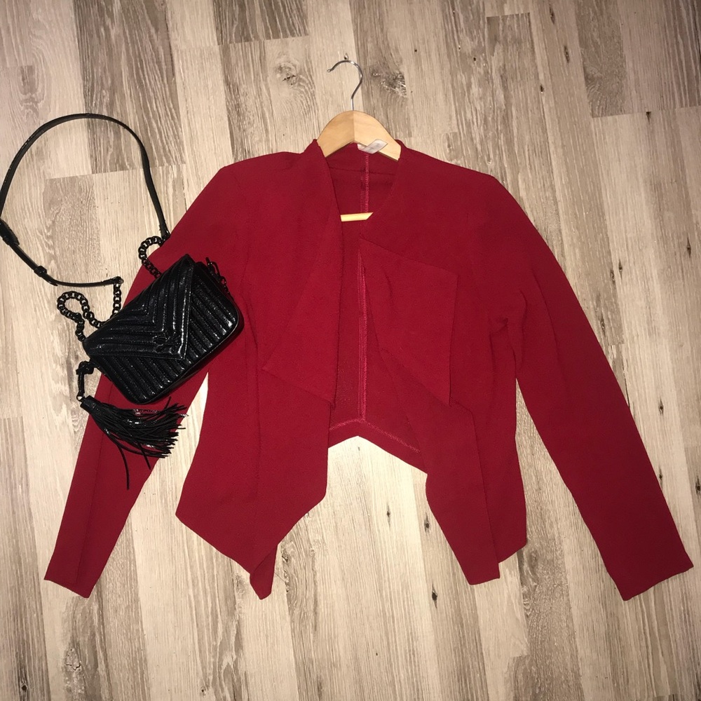 Red Blazer 🔥♥️ - Size L - Like New